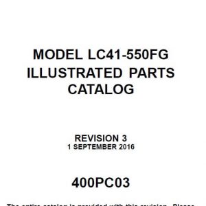 Cessna Model 400 Illustrated Parts Catalog (LC41-550FG) 400PC03