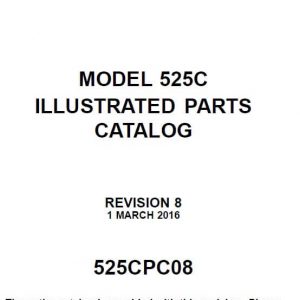 Cessna Model 525C Illustrated Parts Catalog