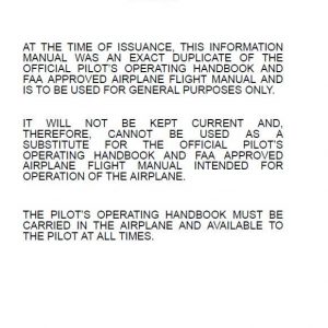 Cessna 172R POH, Skyhawk Information Manual