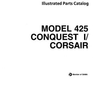 Cessna Model 425 Conquest I/ Corsair Illustrated Parts Catalog, P670-2-12