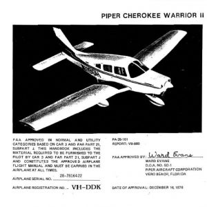 Piper Warrior II POH PA28-161