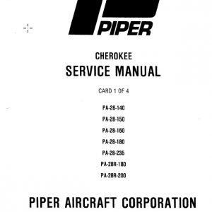 Piper Cherokee Service Manual