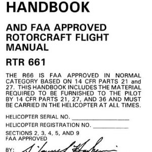 Robinson R66 Pilot’s Operating Handbook