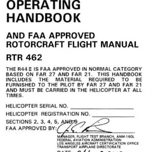 Robinson R44 II Pilot’s Operating Handbook