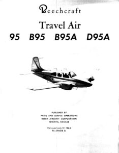 Beechcraft Travel Air MODEL 95 PARTS CATALOG